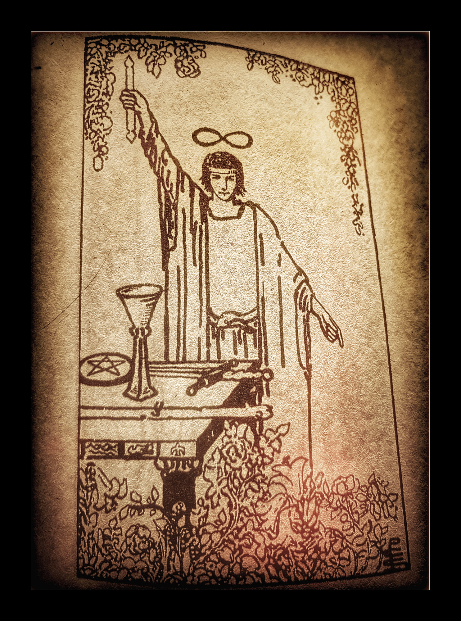 The Magician tarot card